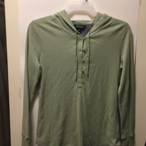 Ralph Lauren Henley Hooded Long Sleeve